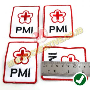 Bordir PMI - Bordir Desain Custom Logo Custom