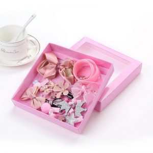 Baby Flower Bow Tie Headband Sets 18pcs/pack Princess Style Hair Accessories